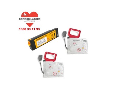 Lifepak - CR Plus Express Replacement Defibrillator Battery & Defibrillator Pads