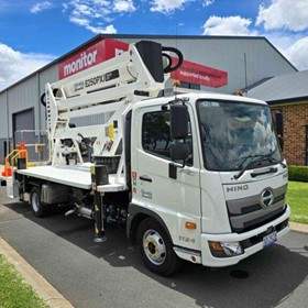 Truck Mounted Lift | GSR E250PXJ Hino FC 1124 4x2