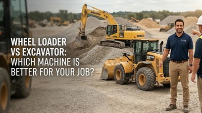 Wheel Loader vs Excavator: Which Machine Is Better for Your Job?