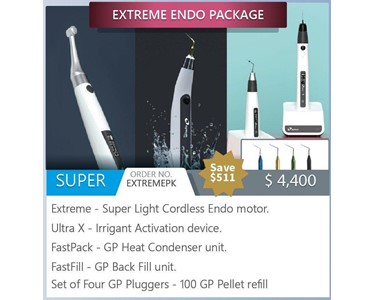Tomident - Extreme Cordless Endo Package