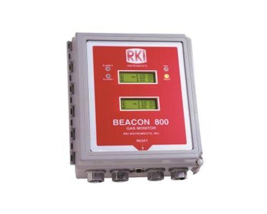RKI Instruments - 8 Channel Wall Mount Gas Detection Controller | Beacon 800 