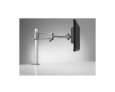 CBS - Wishbone Monitor Arm with Clamp – Silver