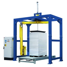 Automatic Inline Rotary Arm Pallet Wrapper | FA7