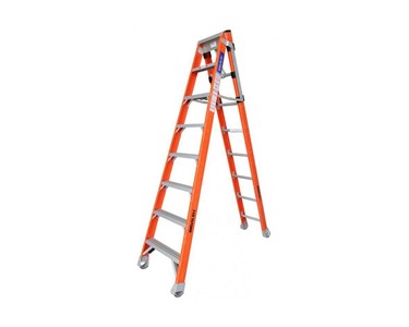 Indalex - Fibreglass Step Extension Ladder | Pro-Series 2.4m - 4.3m