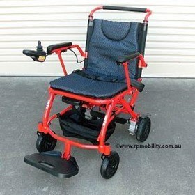 P113 Fold & Go Compact Power Folding Wheelchair