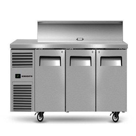 3 Door Salad Preparation Fridge 357L 1100mm | RF7.PPS.3.SD