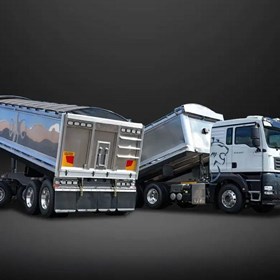 SITRAK G7S 6x4 Tipper & Dog Trailer (Aluminum)