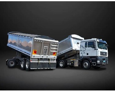 SITRAK G7S 6x4 Tipper & Dog Trailer (Aluminum)
