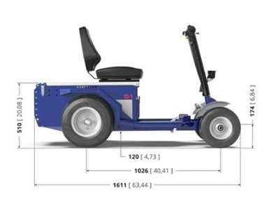 Zallys - S1 Electric tractor for logistic