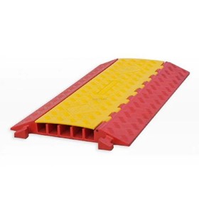 Hinged Lid Polyurethane Cable Protector - 5 Channel