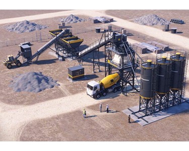 Concrete Batching Plant | MT 3 0