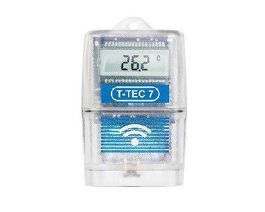 Wireless Combined Temperature & Humidity Data Loggers T-TEC RF 7-1C