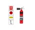 2.0kg CO2 Fire Extinguisher - Complete Kit with Signs