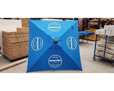 Indoor Outdoor Imports - Commercial Market Umbrella - CAF4-2x2m Square Aluminium Umbrella