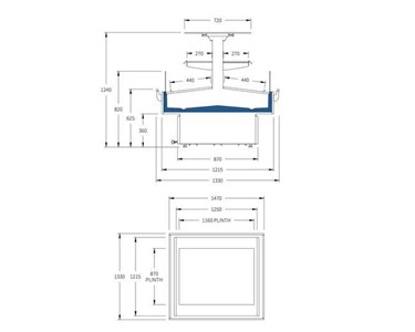 Hussmann - Hussmann Self-Contained Island JM12-2