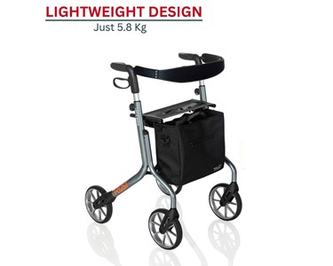 Lightweight Mobility Rollator Wheelie Walker 5.8 kg | Trust Care