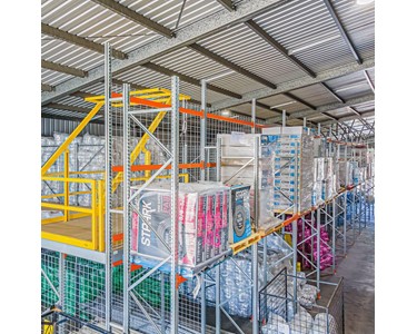 Mezzanine Floor | Pallet Racking Supported 