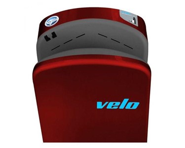 Velo - Hand Dryer |  Red Veltia Tri Blade Ionshield