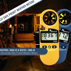 Intrinsically Safe Pocket Weather Instruments