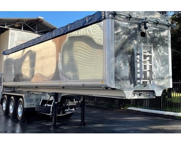 End Tipper Trailer | Aluminium Grain Tipper Trailer