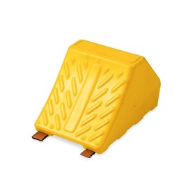 Car Wheel Chock Plastic - Yellow | WCP-Y