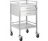 Torstar - Stainless Steel Trolley Two Drawer With Top Locking Drawer