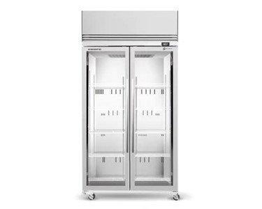 Skope - 2 Glass Door Upright Display Freezer | SKFT1000N-A