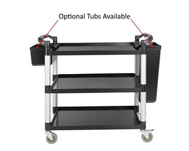 Mitaco Pty Ltd - New Trolley- 150kg Capacity- Heavy Duty- 3 Tier Trolley