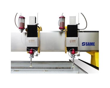 SAME - Double Cutting Head Gantry Waterjet Cutting Machine