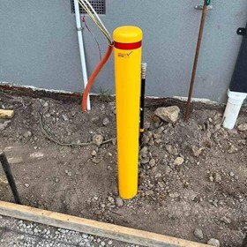 In Ground Bollard 114mm - Yellow | B114-IG-Y-RC