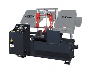 NC Double Column Metal Cutting Band Saw - Auto Hitch Feed H-300HA
