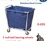 TCS - Trapezoid Linen Laundry Housekeeping Trolley Cart - D-029