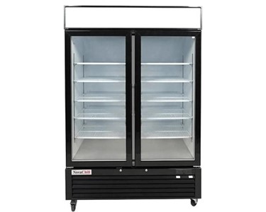 OzCoolers - Double Door Upright Display Freezers - 1320L- SM1300GZ