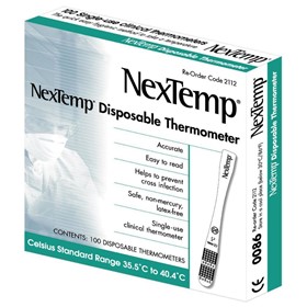 Nextemp Disposable Thermometer Box 100