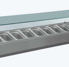 Salad & Pizza Countertop Fridge | XVRX1800-380