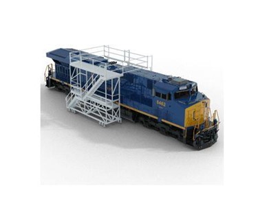 Mobile Access Platform | Dual-Level Locomotive HVAC 