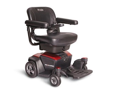 Pride Mobility - Power Wheelchair | GO Chair - Next Generation | Red