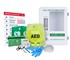 ZOLL - AED Plus Defibrillator Outdoor Alarmed Keypad Cabinet Bundle
