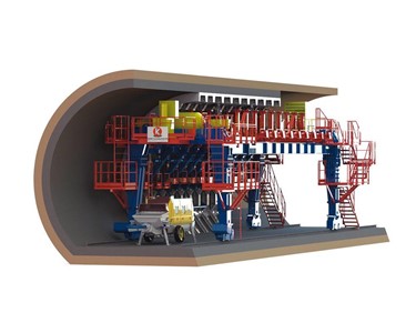 Putzmeister - Tunnel Concrete Distributor | Formkret