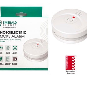 Battery Operated Photoelectric Smoke Alarm