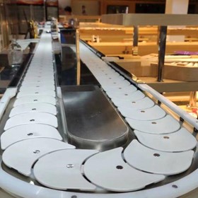 Conveyor Belt System | AI Express Food Delivery Trains