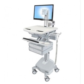 Telemedicines I StyleView SV44 Powered Medical Cart with LCD Pivot