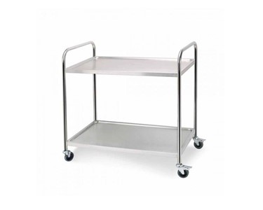 SOGA - 2 Tier Stainless Steel Trolley Cart Large 860 W X 540 D X 940 H