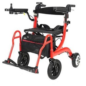 Hybrid Multi Tasker Rollator Walker Electric Wheelchair | 3 In 1 EVO
