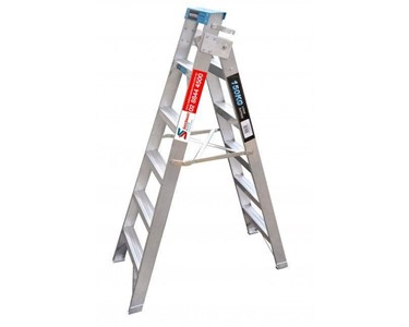 Dual Purpose Double Sided Step Ladder | Aluminium 