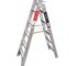 Dual Purpose Double Sided Step Ladder | Aluminium 