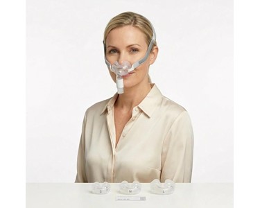 Secure Plus - Compatible AirFit P10 — nasal pillow mask , 3 Nose Pad Sizes, (S,M,L)