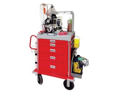 Select Patient Care - Resuscitation Trolley | All-Terrain Crash Cart