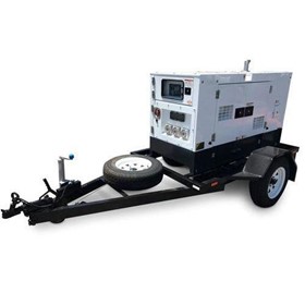 10 KVA Diesel Generator 240V & Trailer Package