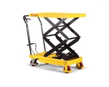 Richmond Wheel & Castor Co - Table Lifter Double Scissor Lift Trolley 350kg (SLR012)